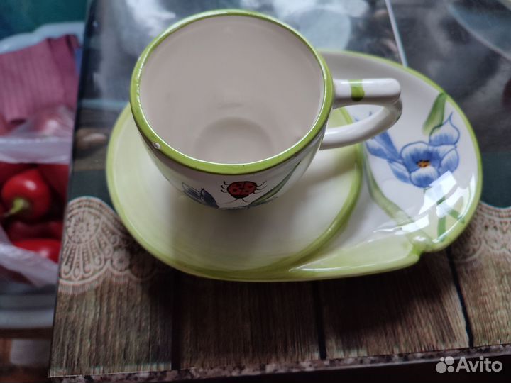 Чашка с блюдцем