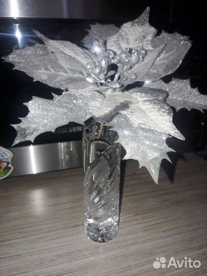 Ваза хрусталь Богемия