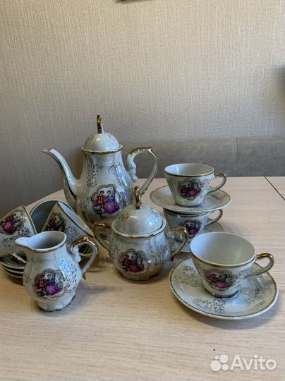 Кофейный сервиз Пастушка