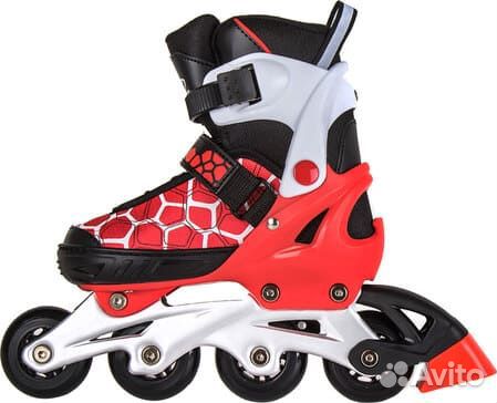 Роликовые коньки tech team T-rex (2022) красный