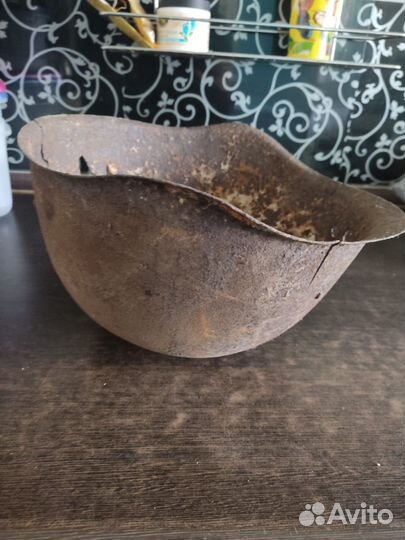 Советская боевая каска времён ВОВ