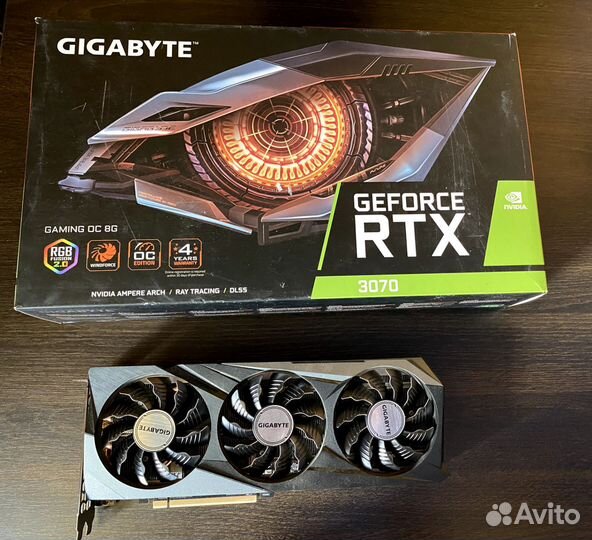 Gigabyte RTX 3070 Gaming OC не LHR