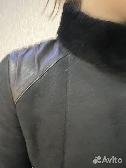 Дубленка натуральная женская 42