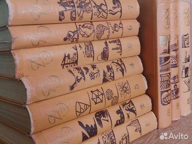 Детская энциклопедия СССР 10 томов 1960 г