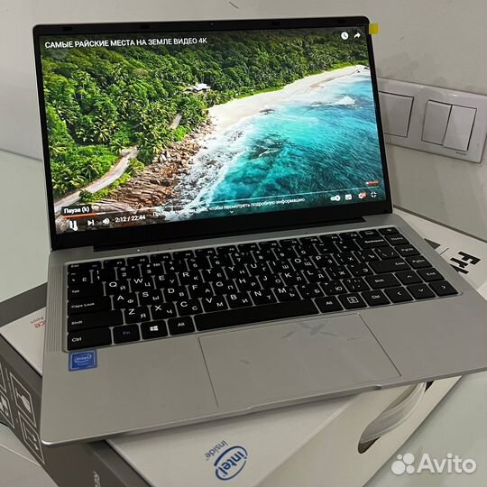 Новый ноутбук 4 ядра х / 8 Гб / ssd 256 Гб / w 10