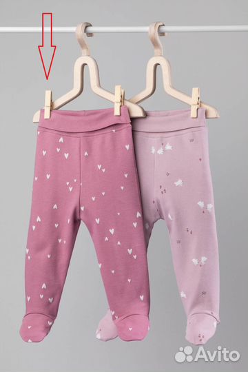 Ползунки для девочки Crockid К 400220 зайки (62)