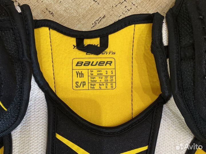 Нагрудник Bauer yth 3-5 лет