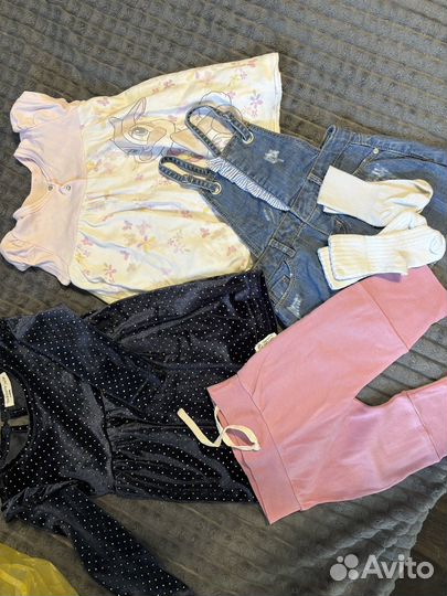 Одежда пакетом для девочки 68-74