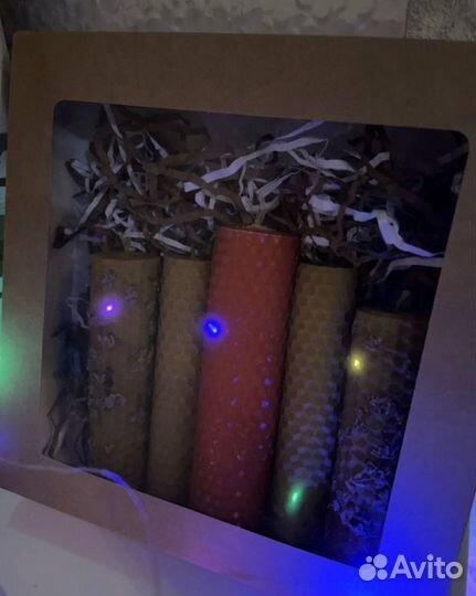 Свечи из вощины