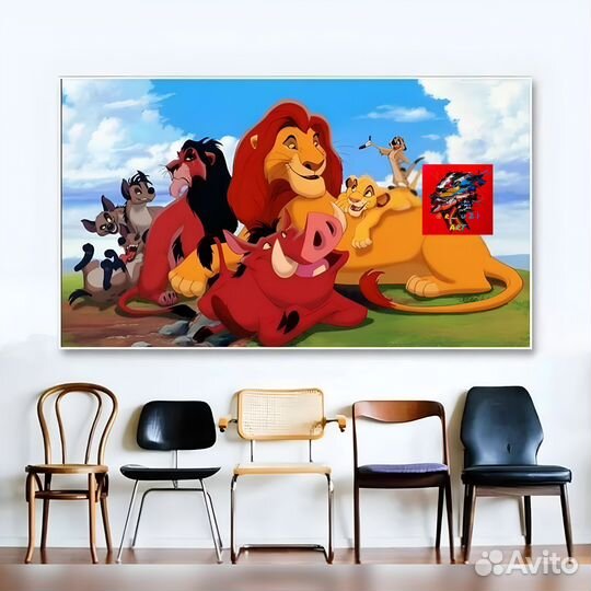 Детские картины современные интерьерные Микки-Маус