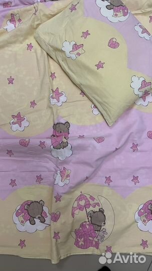 Постельное белье в детскую кроватку