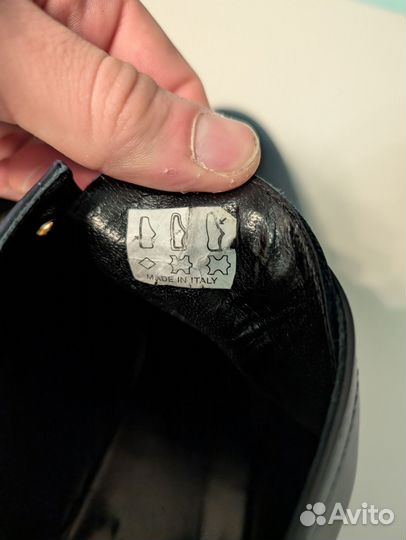 Полуботинки натуральная кожа