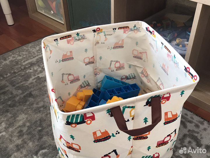 Корзина для хранения игрушек вещей одежды