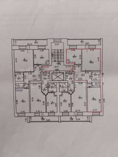 2-к. квартира, 53,6 м², 7/9 эт.