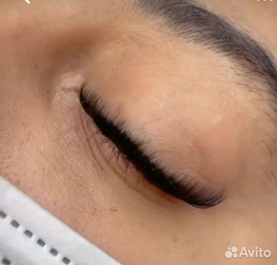 Наращивание ресниц на дому