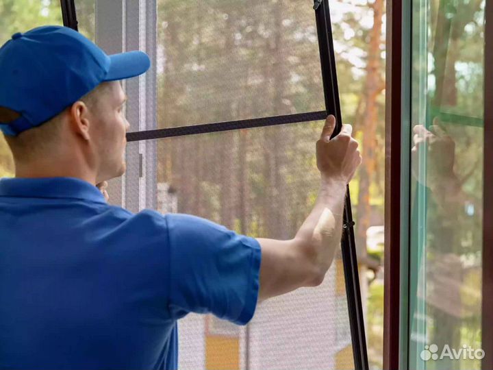 Москитная сетка для котов RAL53554