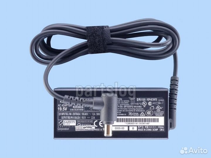 Блок питания для Sony 19.5V 2.3A 6.5x4.4mm 45W