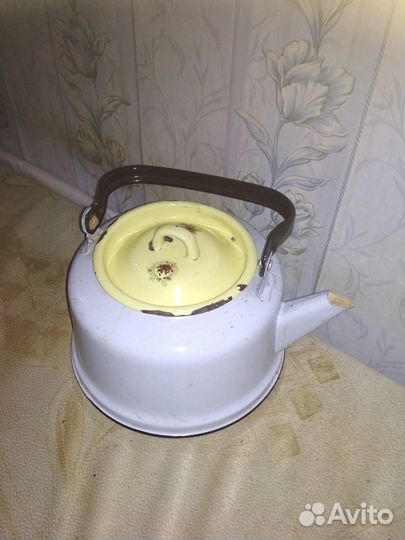 Чайник эмалированный