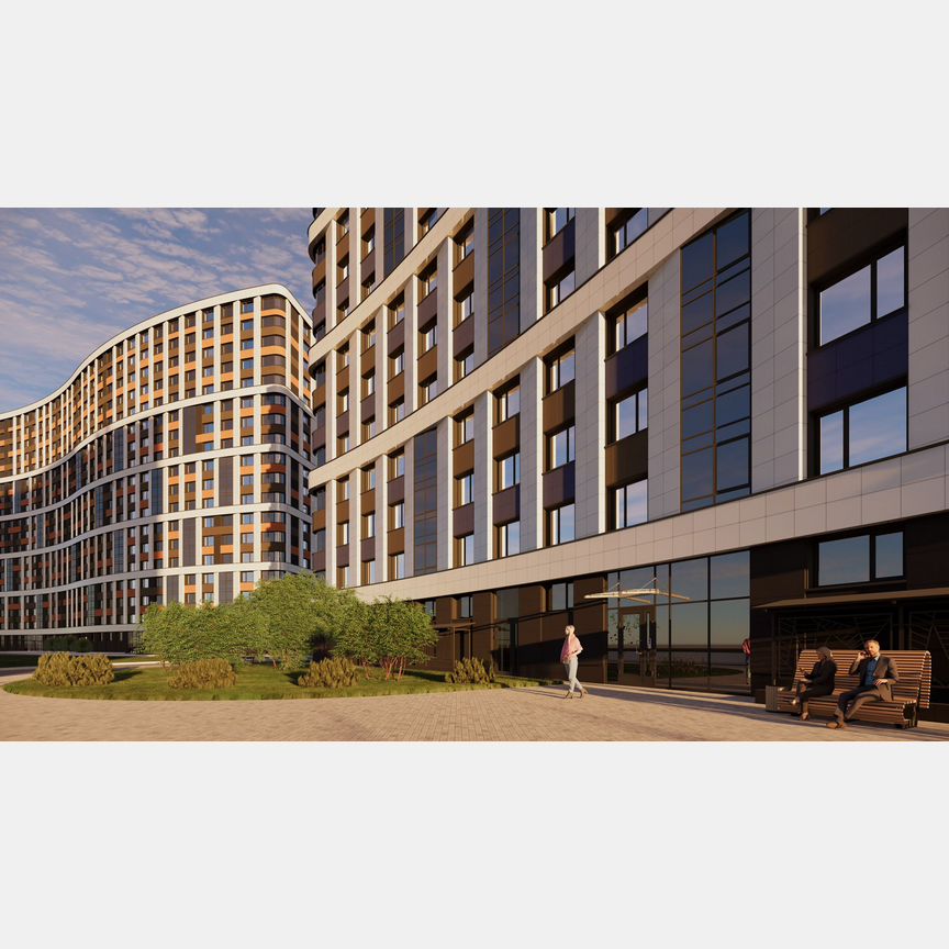 1-к. квартира, 33,5 м², 14/18 эт.
