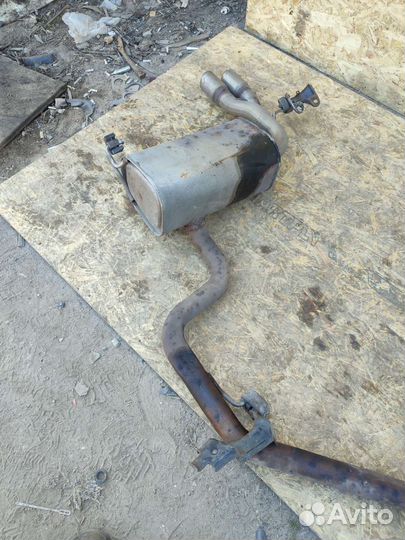 Глушитель Vw Tiguan 1 TDI