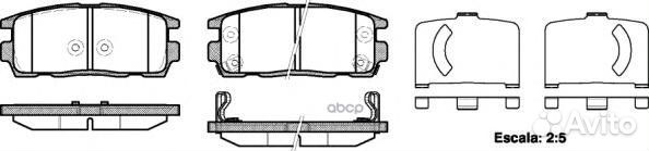 1260 12 FDB1935223639 SBS 1605123 колодки