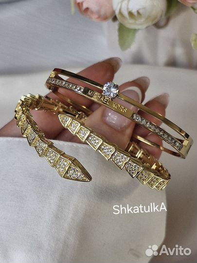 Браслет Michael Kors цвет золото