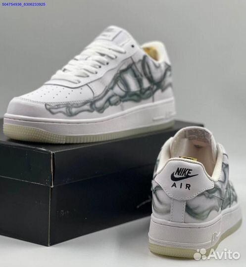 Nike Air Force 1 low Skeleton (Арт.19493)