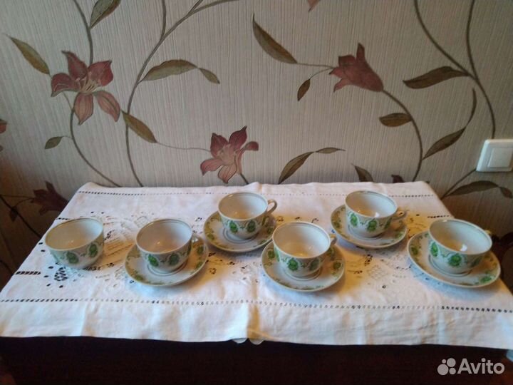 Чайные пары лфз СССР Вербилки и прочее