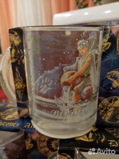Кружки прозрачные