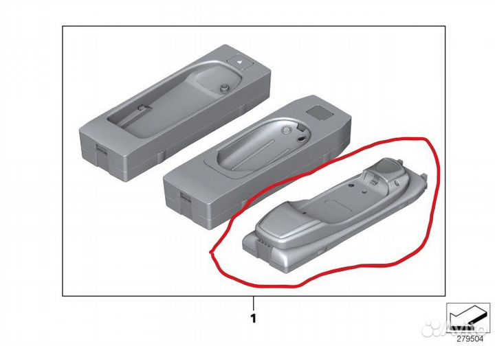 Оригинал BMW Адаптер Snap-In для устройств nokia