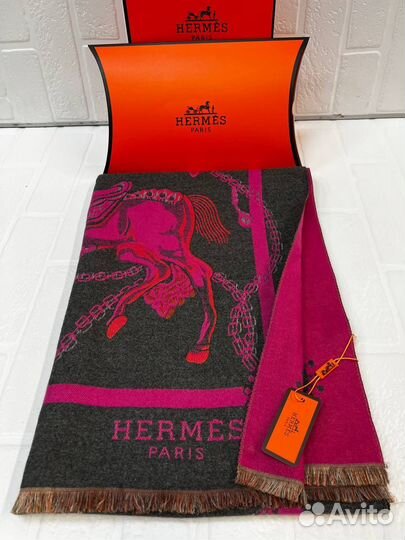 Шарф кашемир Hermes