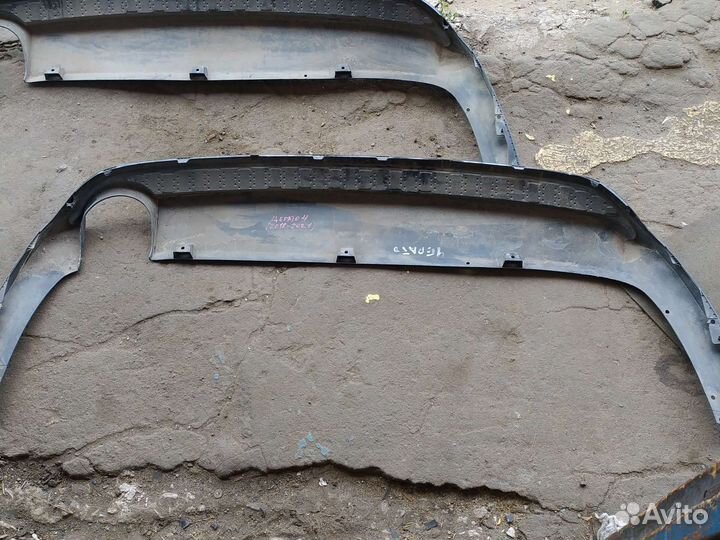 Накладка заднего бампера kia cerato 4