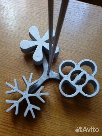 Набор форм для выпечки хвороста СССР,новый