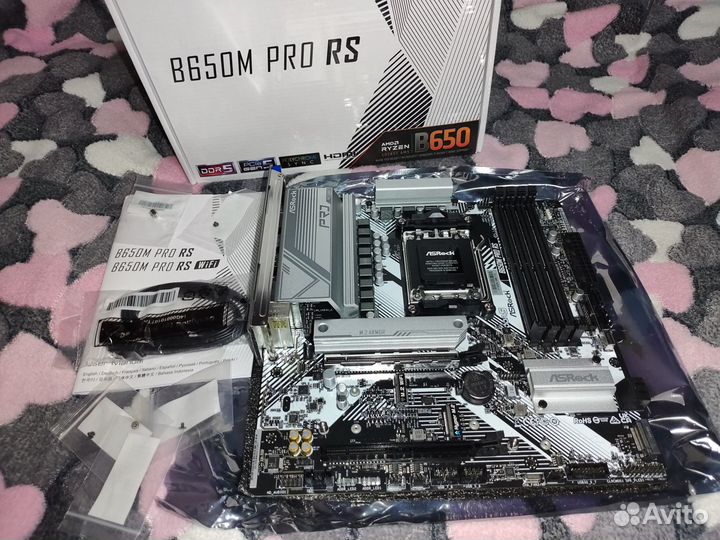 Материнская плата ASRock B650M Pro RS. Новая