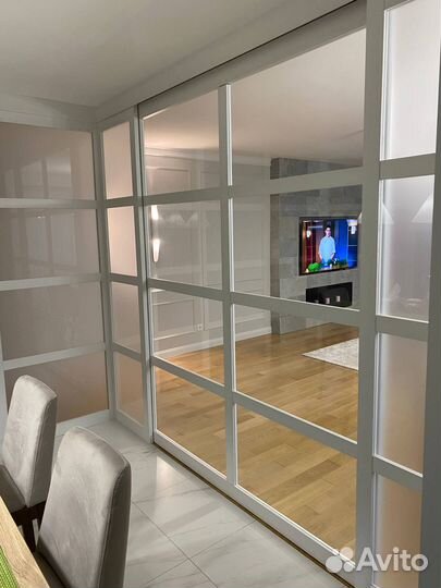 Раздвижные межкомнатные перегородки. Рассрочка