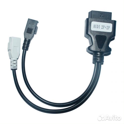 Переходник с OBD2 на audi 2p + 2p / 2pin + 2pin