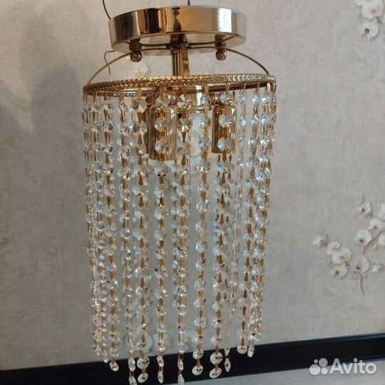 Люстра хрустальная Чехия