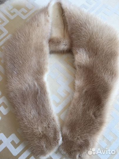 Воротник из норки
