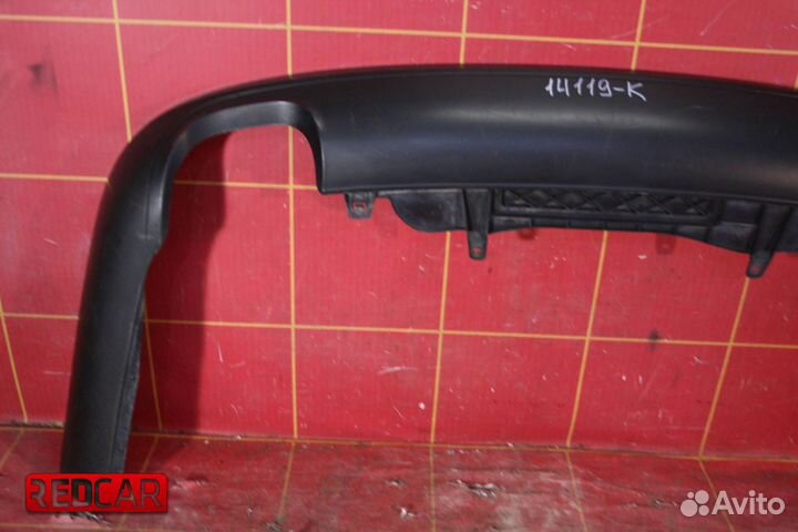 Спойлер бампера зад Volkswagen Passat B6 (05-11)