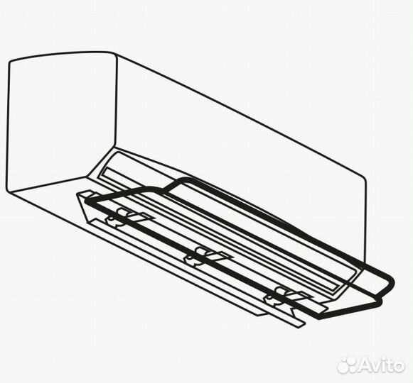 Защитный экран для настенного кондиционера