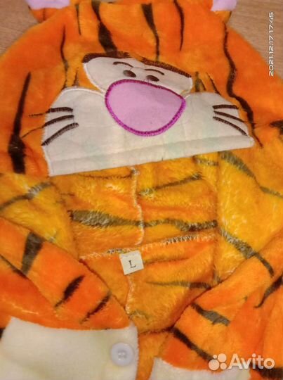 Кигуруми тигр, размер L