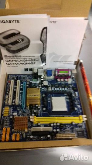 Материнская плата MA- 74M-S2H новая