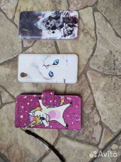 Три чехла для телефона алкатель