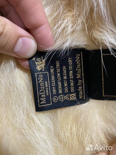 Парка из натурального меха