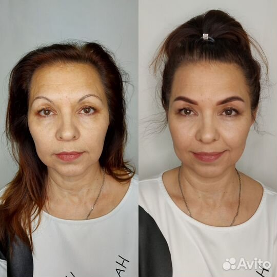 Перманентный макияж бровей губ и век татуаж