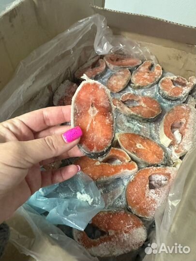 Стейки кижуча