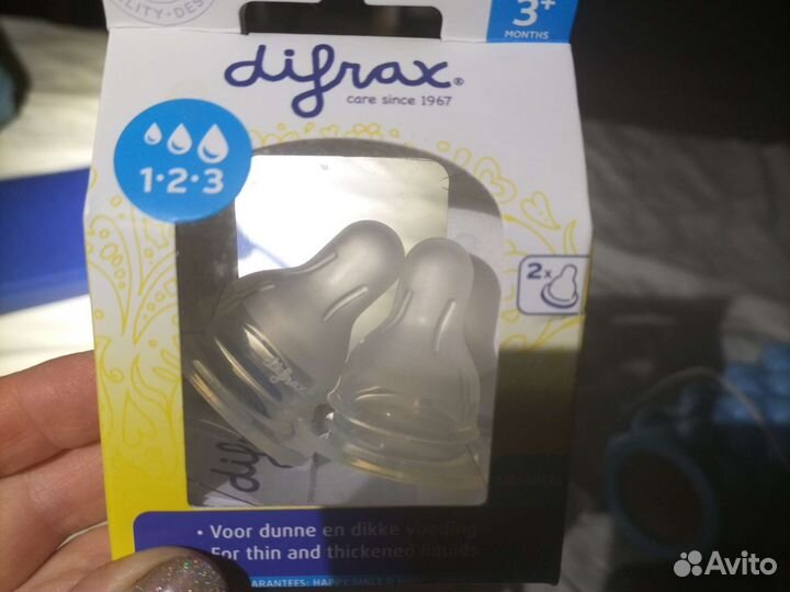 Соска на бутылочку disrax