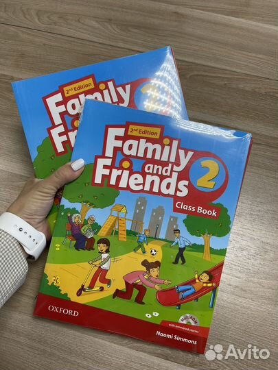 Учебник и рабочая тетрадь family and friends 2