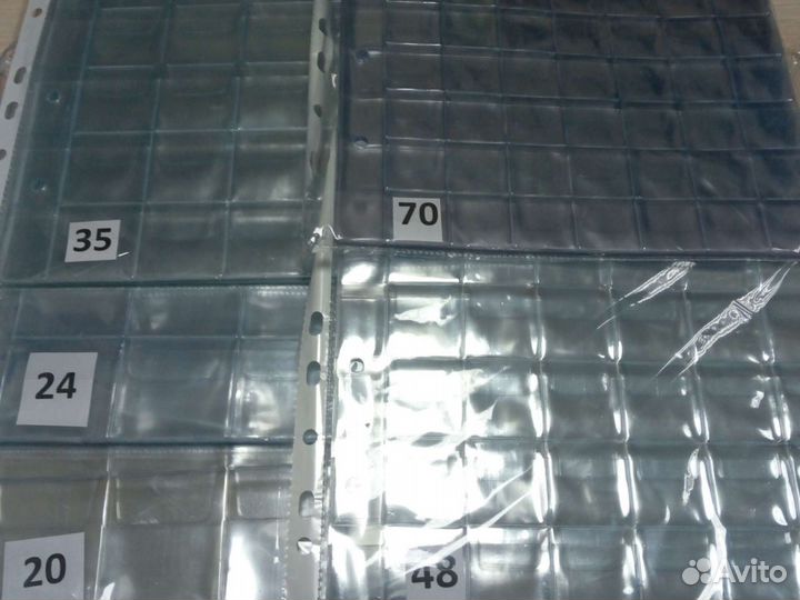 Лист для Монет и Банкнот