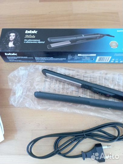 Выпрямитель для волос BBK BST 3001, новый